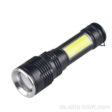 Wasserwässerfeste zoomable magnetische LED -Taschenlampe